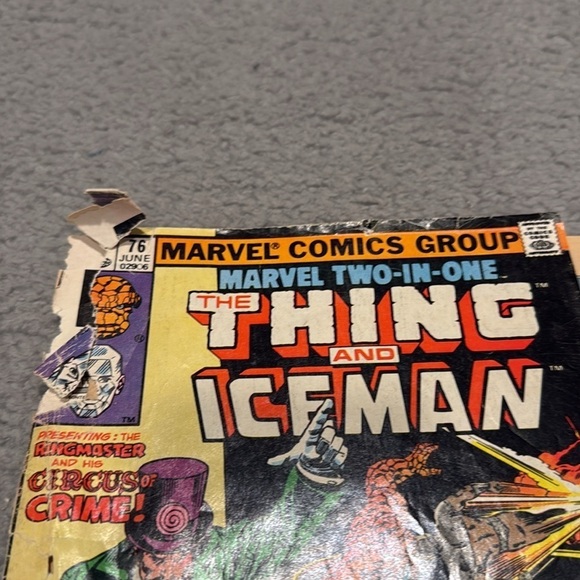 The Fantasticast Episode Thing and IceMan Marvel Comics book - Picture 3 of 8